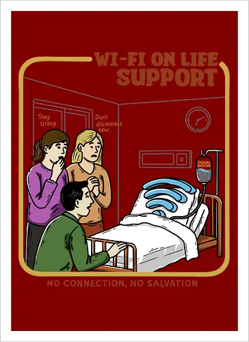 Wi-Fi On Life Support
