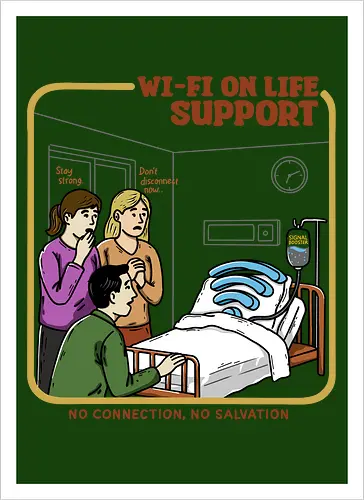 Wi-Fi On Life Support