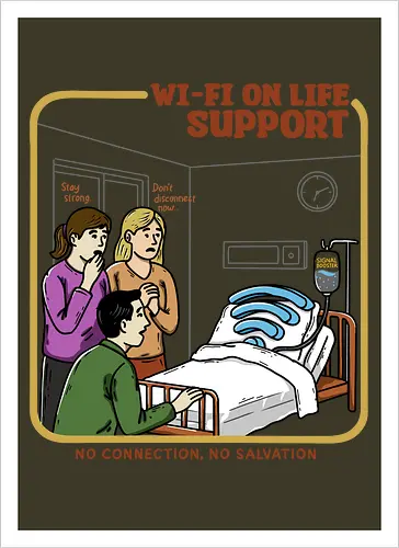 Wi-Fi On Life Support