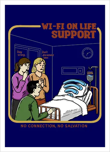 Wi-Fi On Life Support