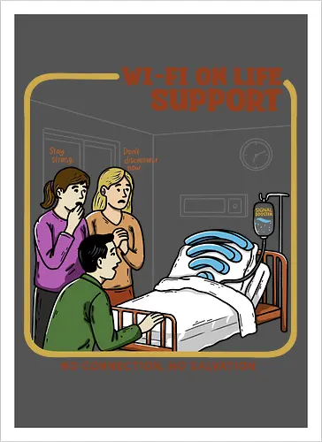 Wi-Fi On Life Support