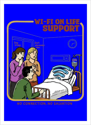 Wi-Fi On Life Support
