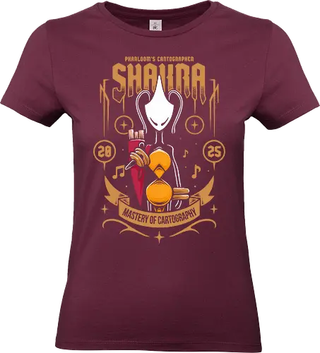 Shakra Pharloom's Cartographer - Bug Knight, hollow knight silksong, hollowknight, hornet, shakra, bell beast, lace, the knight, gaming, video games, videogames, indie game, metroidvania, gamer, indie games - Standard T-Shirt (Women)