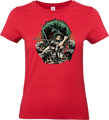 Three Sword Hunter - Anime, Manga, cartoons, Japanese, Japan, pirates, pirate, TV series - Standard T-Shirt (Women)