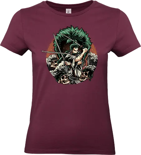 Three Sword Hunter - Anime, Manga, cartoons, Japanese, Japan, pirates, pirate, TV series - Standard T-Shirt (Women)