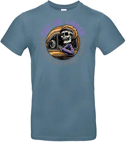 A Spooky Roadtrip - Horror, Halloween, roadtrip, spooky, funny, humor, skeleton, skulls - Standard T-Shirt