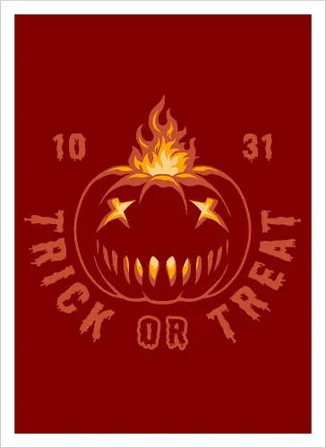 Pumpkin in Fire