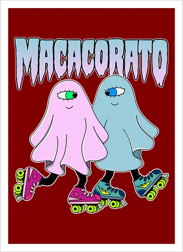 MACACORATO - Phantom Love on Skates - Geister auf Rollschuhen Kunst