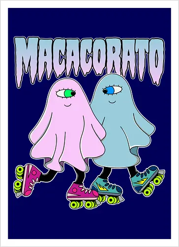 MACACORATO - Phantom Love on Skates - Geister auf Rollschuhen Kunst