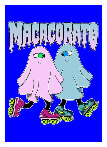 MACACORATO - Phantom Love on Skates - Geister auf Rollschuhen Kunst