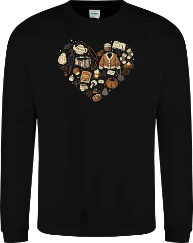 Cozy Autumn Heart