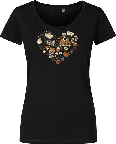 Cozy Autumn Heart