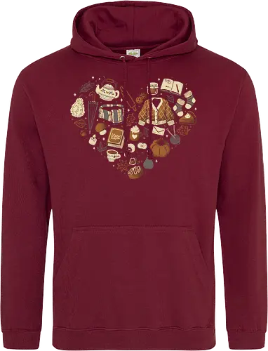 Cozy Autumn Heart