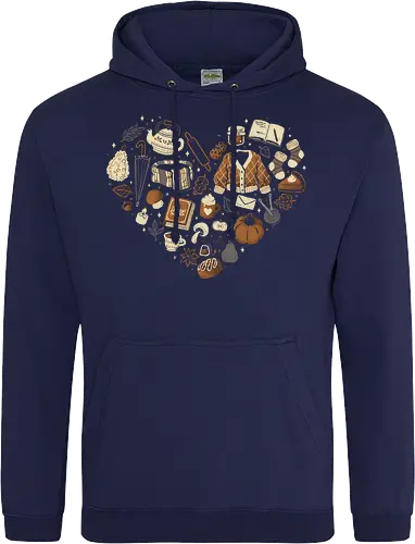 Cozy Autumn Heart