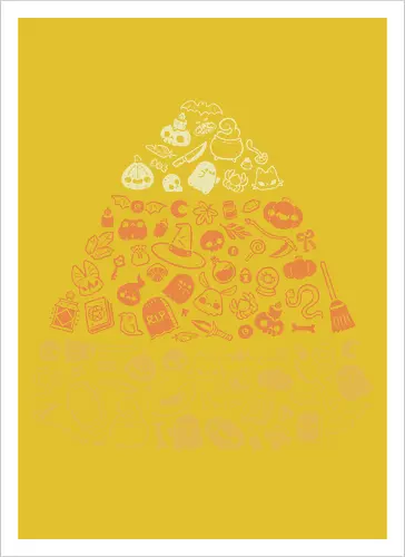 Cute Halloween Candy Corn