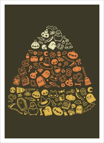 Cute Halloween Candy Corn