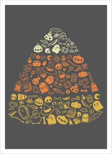 Cute Halloween Candy Corn
