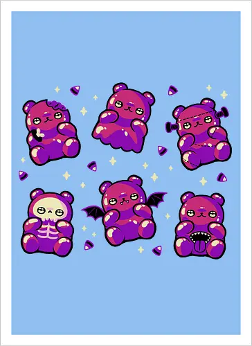 Halloween Gummy Bears
