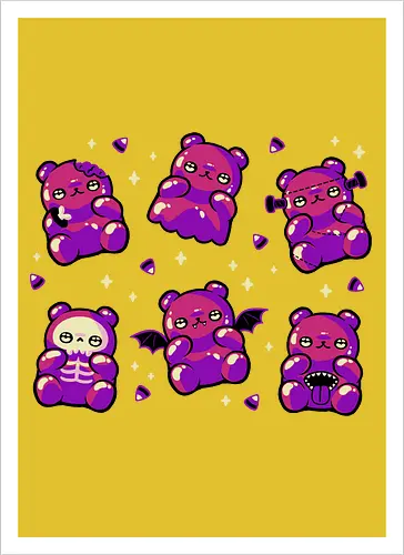 Halloween Gummy Bears
