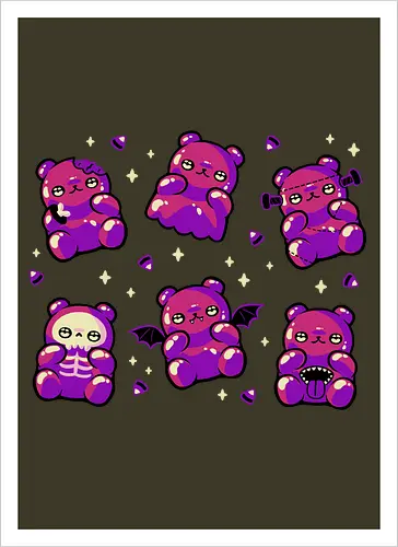 Halloween Gummy Bears
