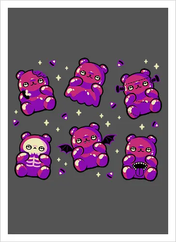 Halloween Gummy Bears