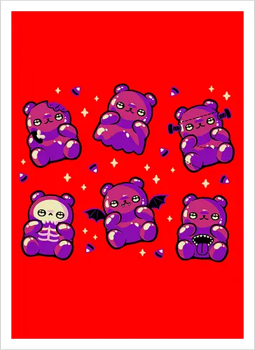 Halloween Gummy Bears