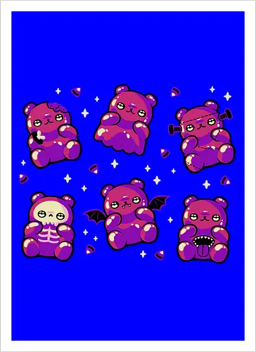Halloween Gummy Bears