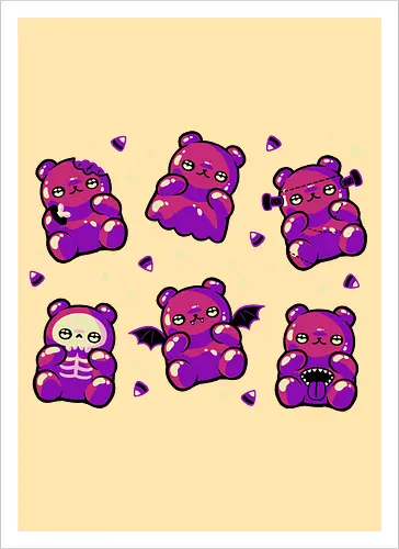 Halloween Gummy Bears