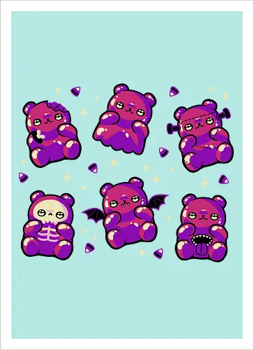 Halloween Gummy Bears