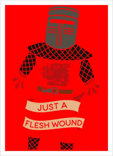 Just a Flesh Wound Black Knight