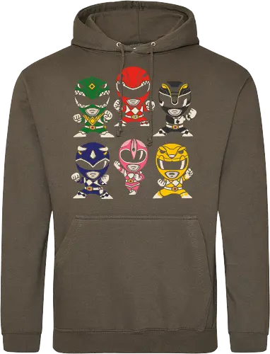 Mighty Morphin Chibi Rangers