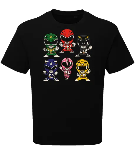 Mighty Morphin Chibi Rangers