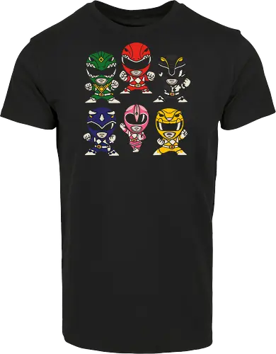 Mighty Morphin Chibi Rangers
