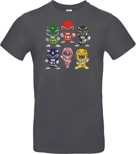 Mighty Morphin Chibi Rangers