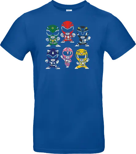 Mighty Morphin Chibi Rangers