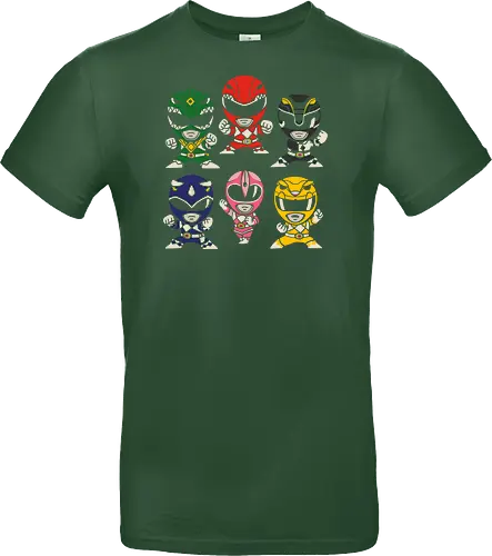 Mighty Morphin Chibi Rangers