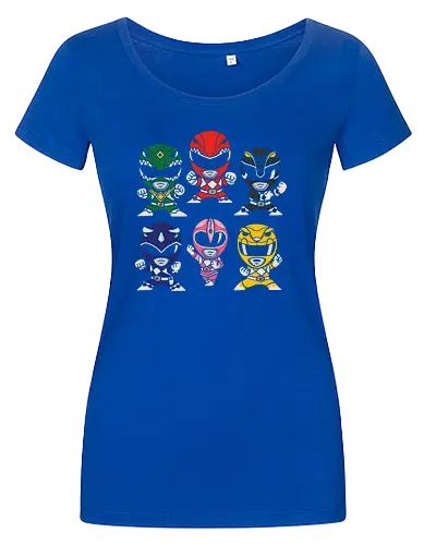 Mighty Morphin Chibi Rangers