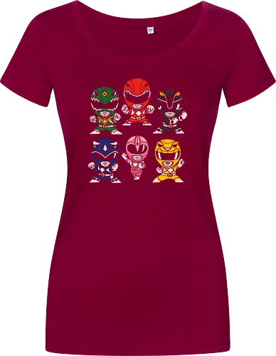 Mighty Morphin Chibi Rangers