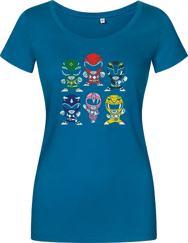 Mighty Morphin Chibi Rangers