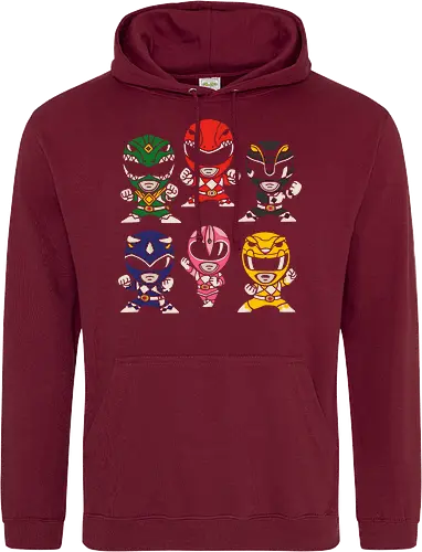 Mighty Morphin Chibi Rangers