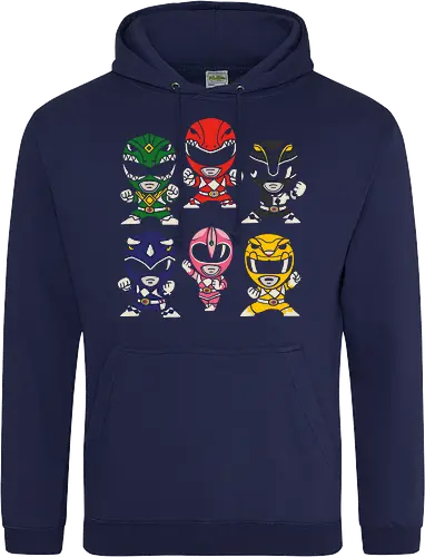Mighty Morphin Chibi Rangers
