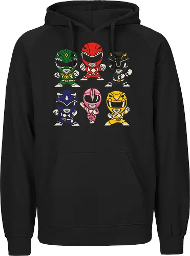 Mighty Morphin Chibi Rangers
