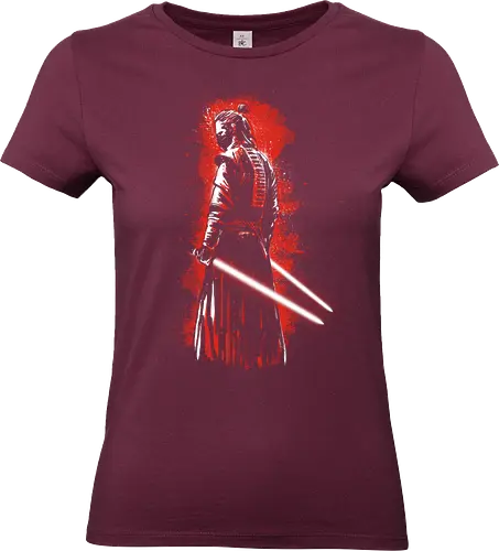 Dark side of the ninja - japan, ninja, light saber - Standard T-Shirt (Women)