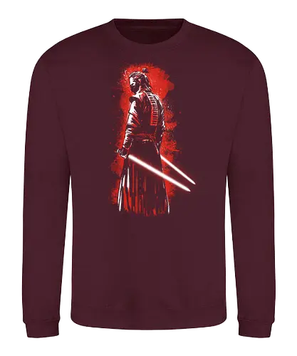 Dark side of the ninja - japan, ninja, light saber - Sweatshirt