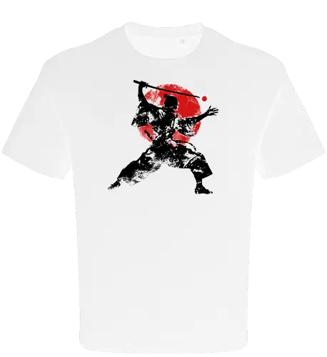 Zombie samurai - zombie, samurai, undead, japan - Oversize T-Shirt