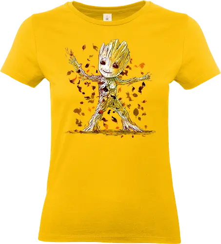I am fall - kawaii, fall season, cute - Standard T-Shirt (Women)