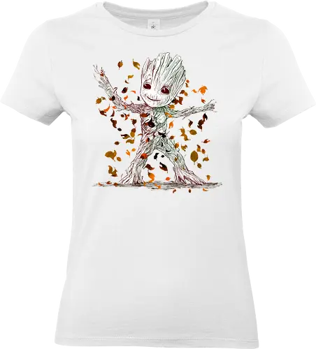 I am fall - kawaii, fall season, cute - Standard T-Shirt (Women)
