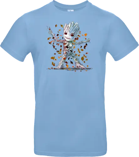 I am fall - kawaii, fall season, cute - Standard T-Shirt