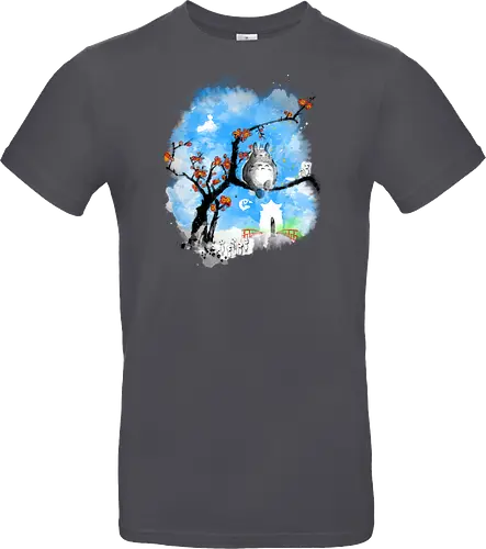 Japan pop overload - japan, anime, pop culture, movies, fantasy, sumi e, watercolor - Standard T-Shirt