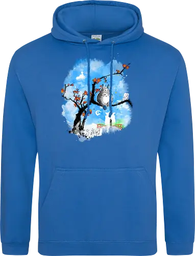 Japan pop overload - japan, anime, pop culture, movies, fantasy, sumi e, watercolor - Standard Hoodie